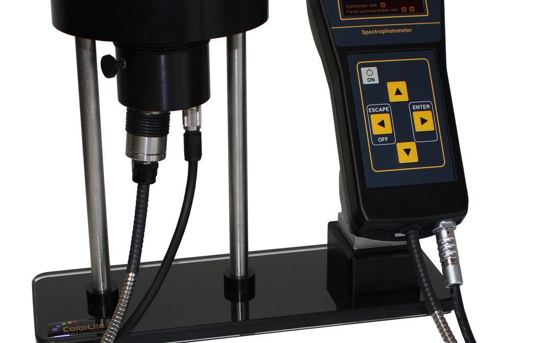 spectrophotometer holder solution for color