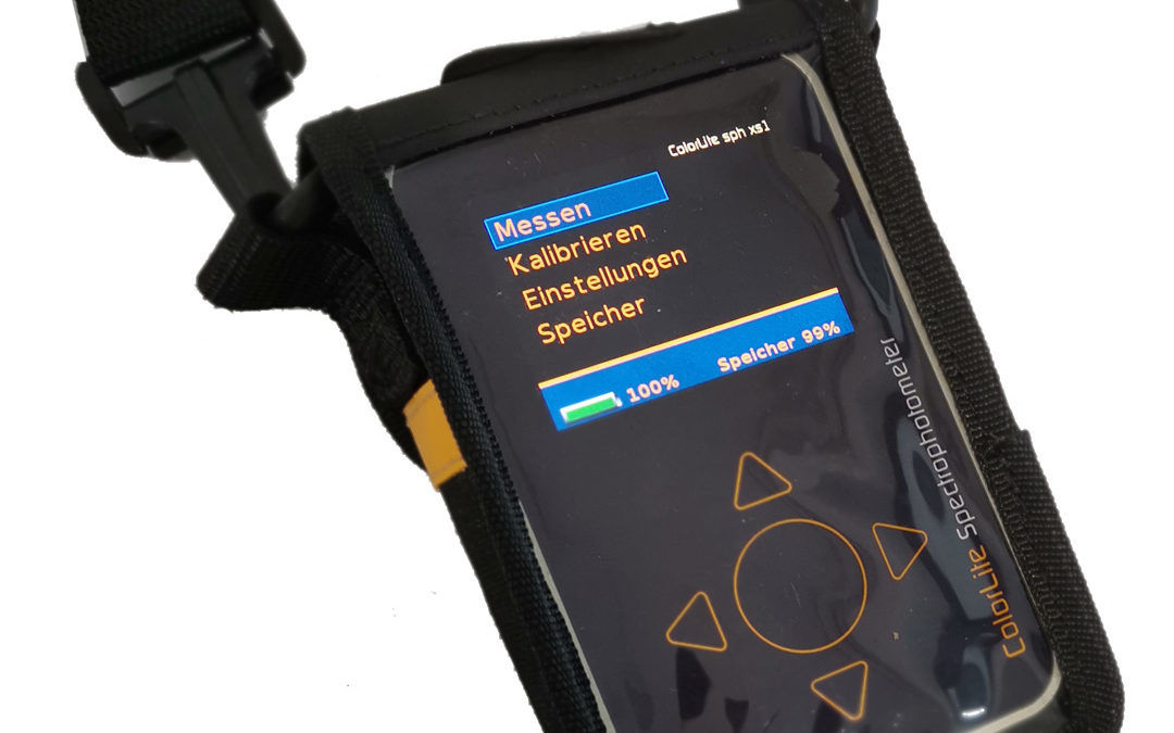 Tasche für Spektralphotometer xs1