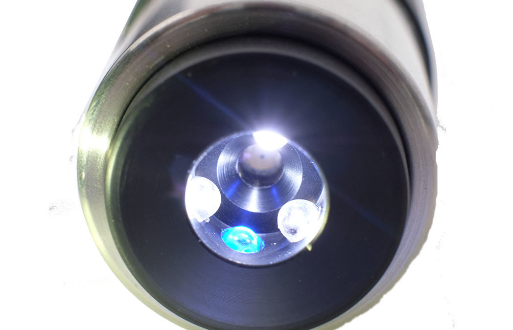 Abbildung Messkopf LED Spektrum