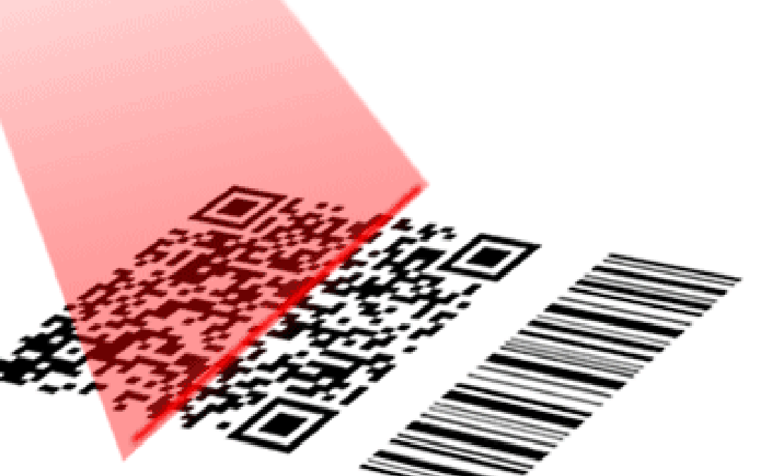 Abbildung Barcode Scanner mit Licht