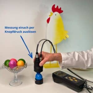 So misst der Osterhase richtig: das Handheld-Spectrophotometer sph900 mit Messkopf MA35 UK