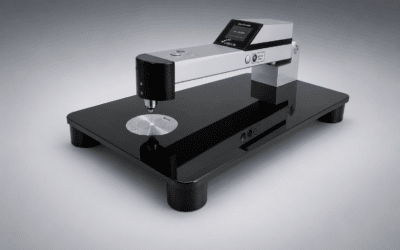 What does a densitometer measure?